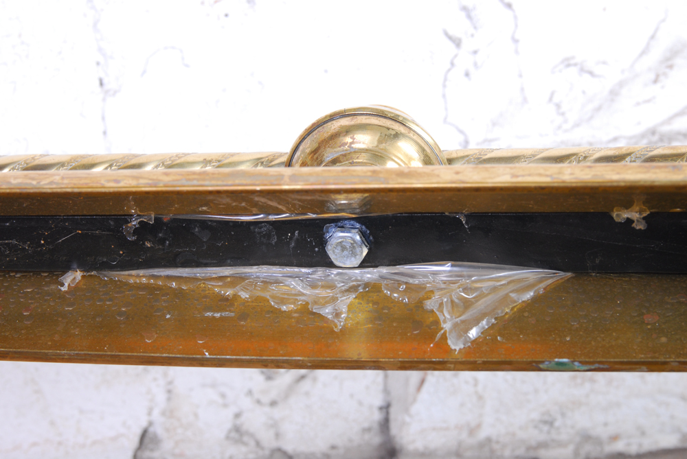 Brass Fireplace Fender