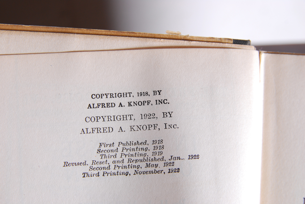 Bookcase Stack With "The Harvard Classics " Book Series