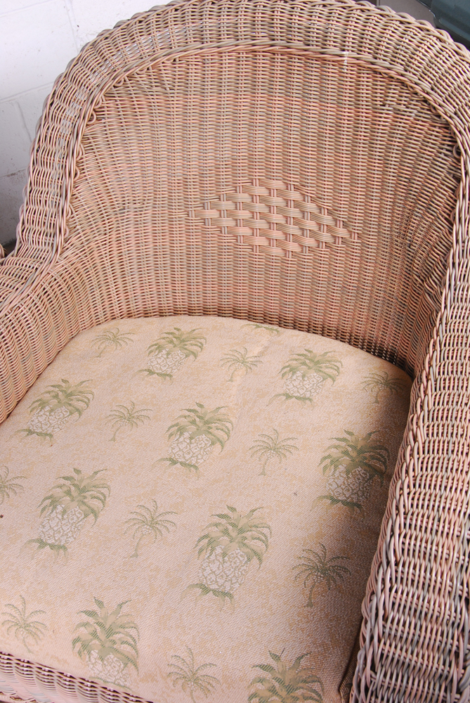 "Plantation" Wicker Rockers by Summer Classics