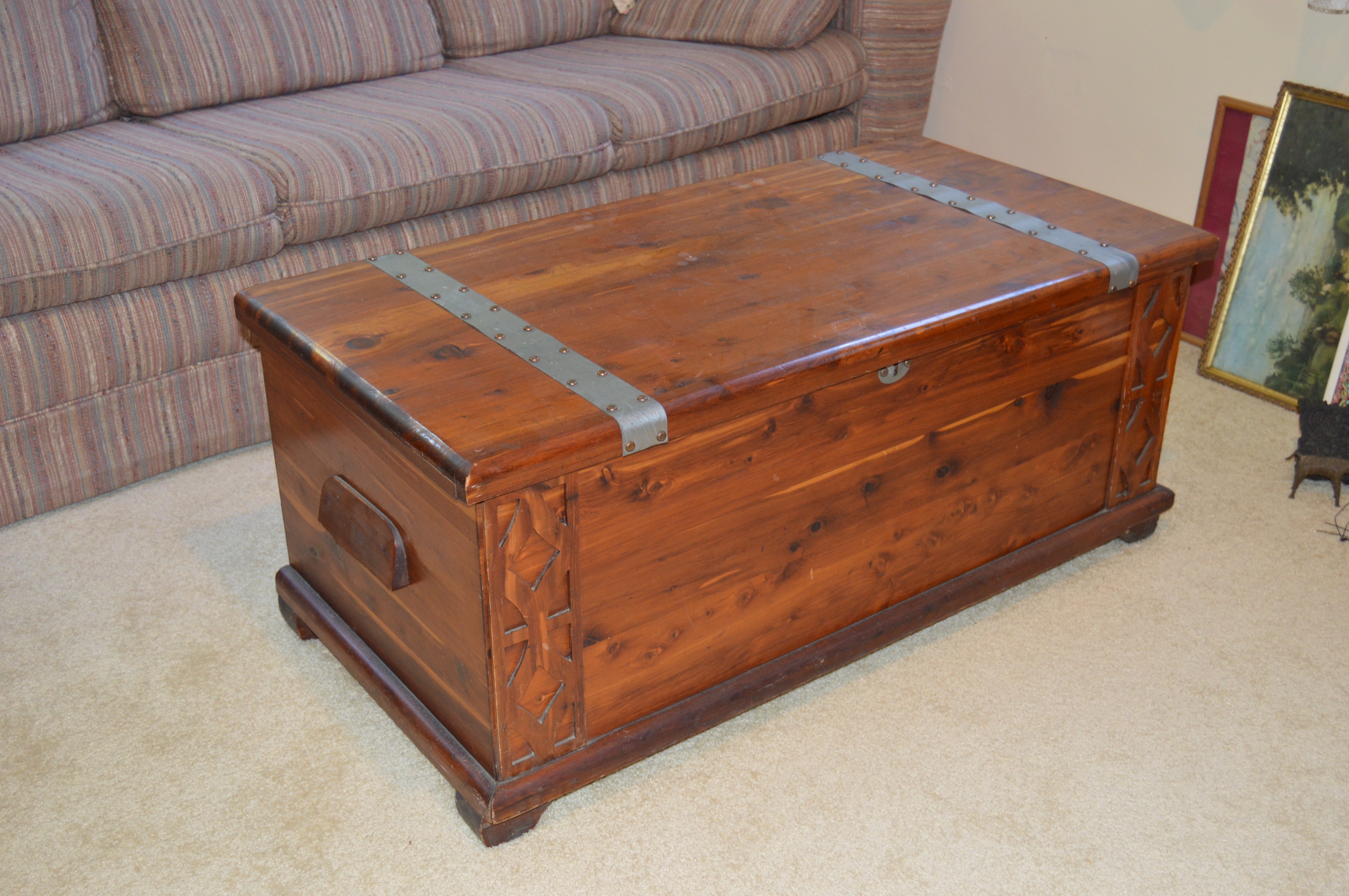 Vintage Landau Cabinet Co. Cedar Chest