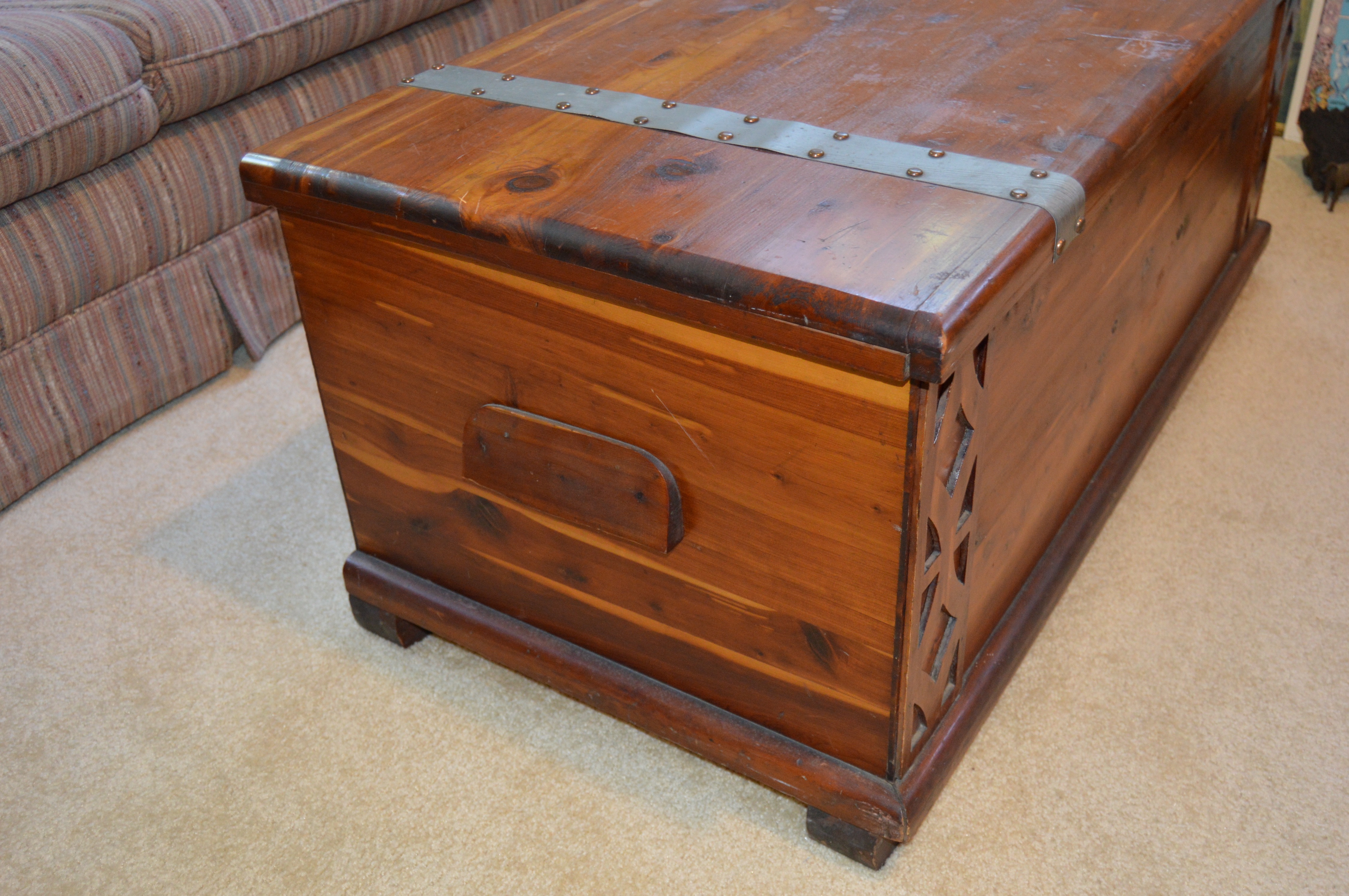 Vintage Landau Cabinet Co. Cedar Chest