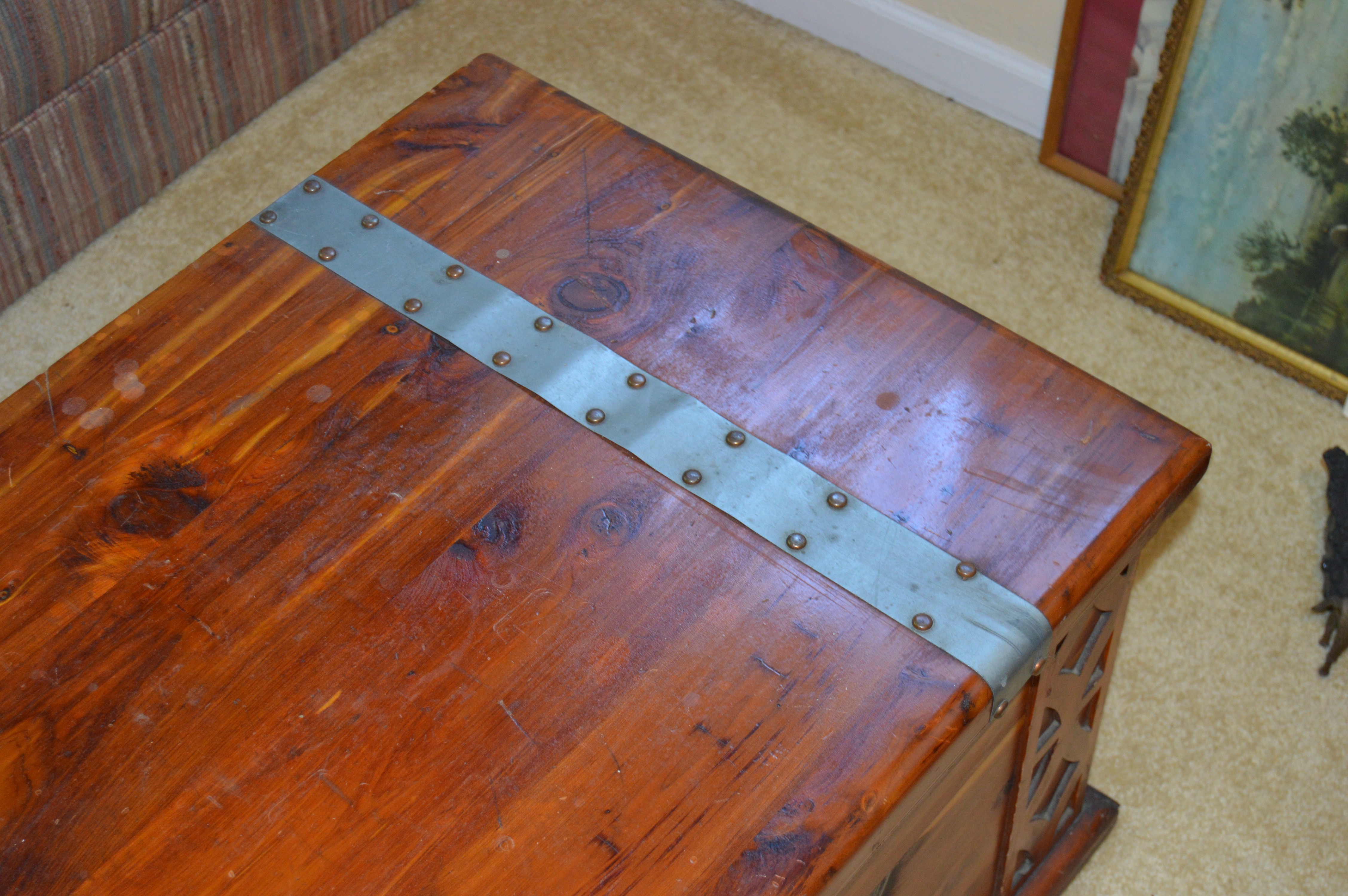 Vintage Landau Cabinet Co. Cedar Chest