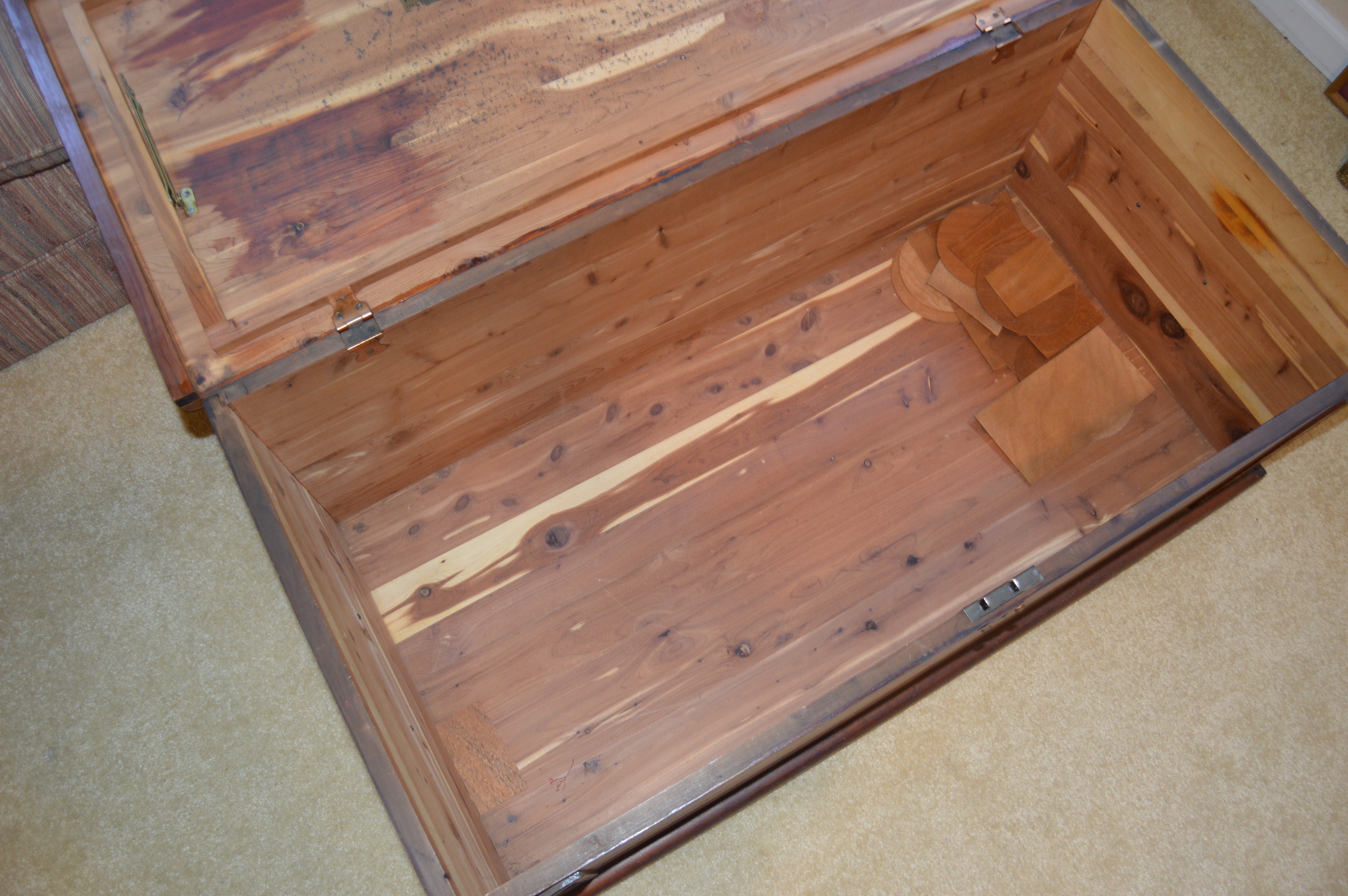 Vintage Landau Cabinet Co. Cedar Chest