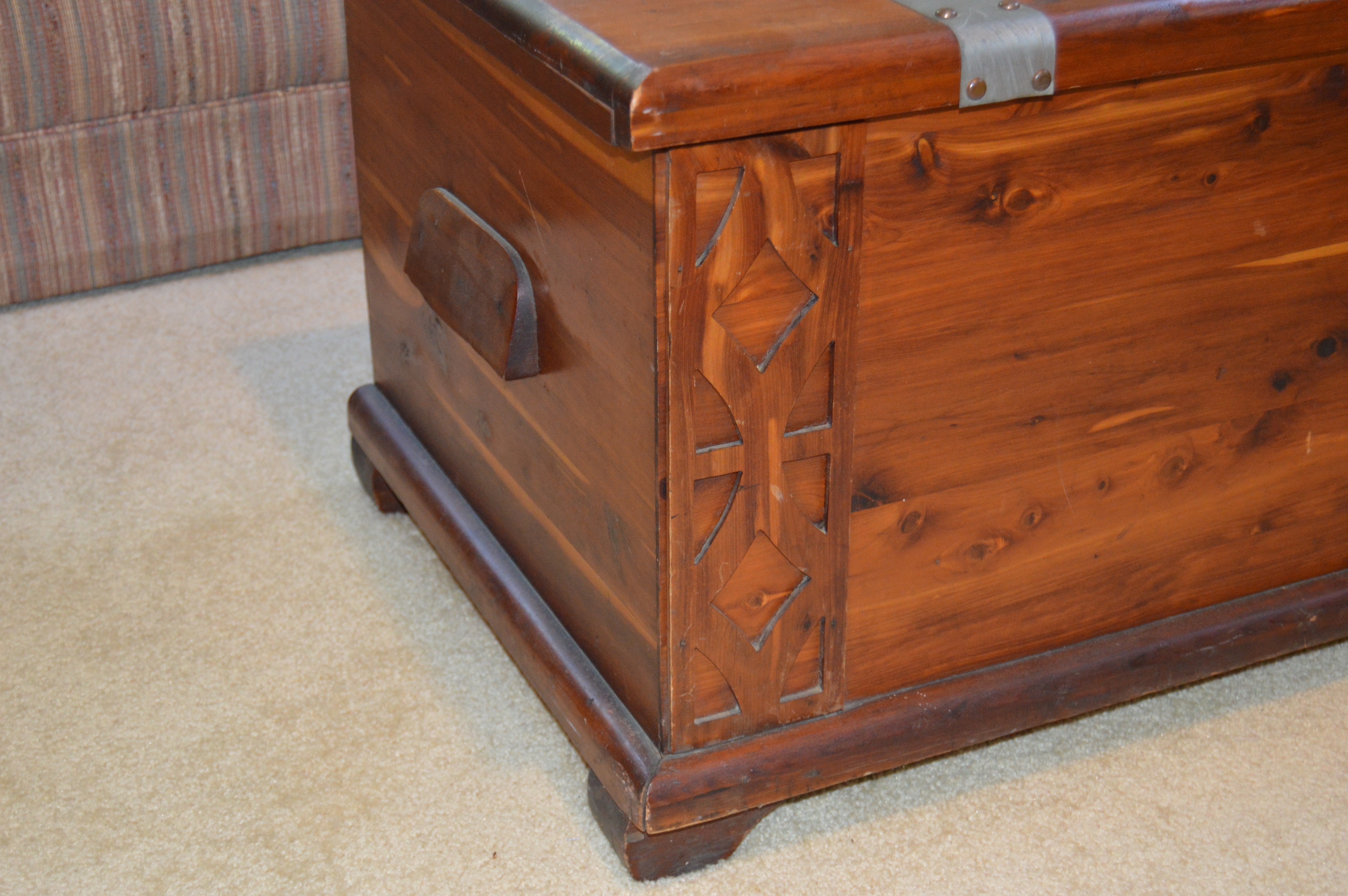 Vintage Landau Cabinet Co. Cedar Chest
