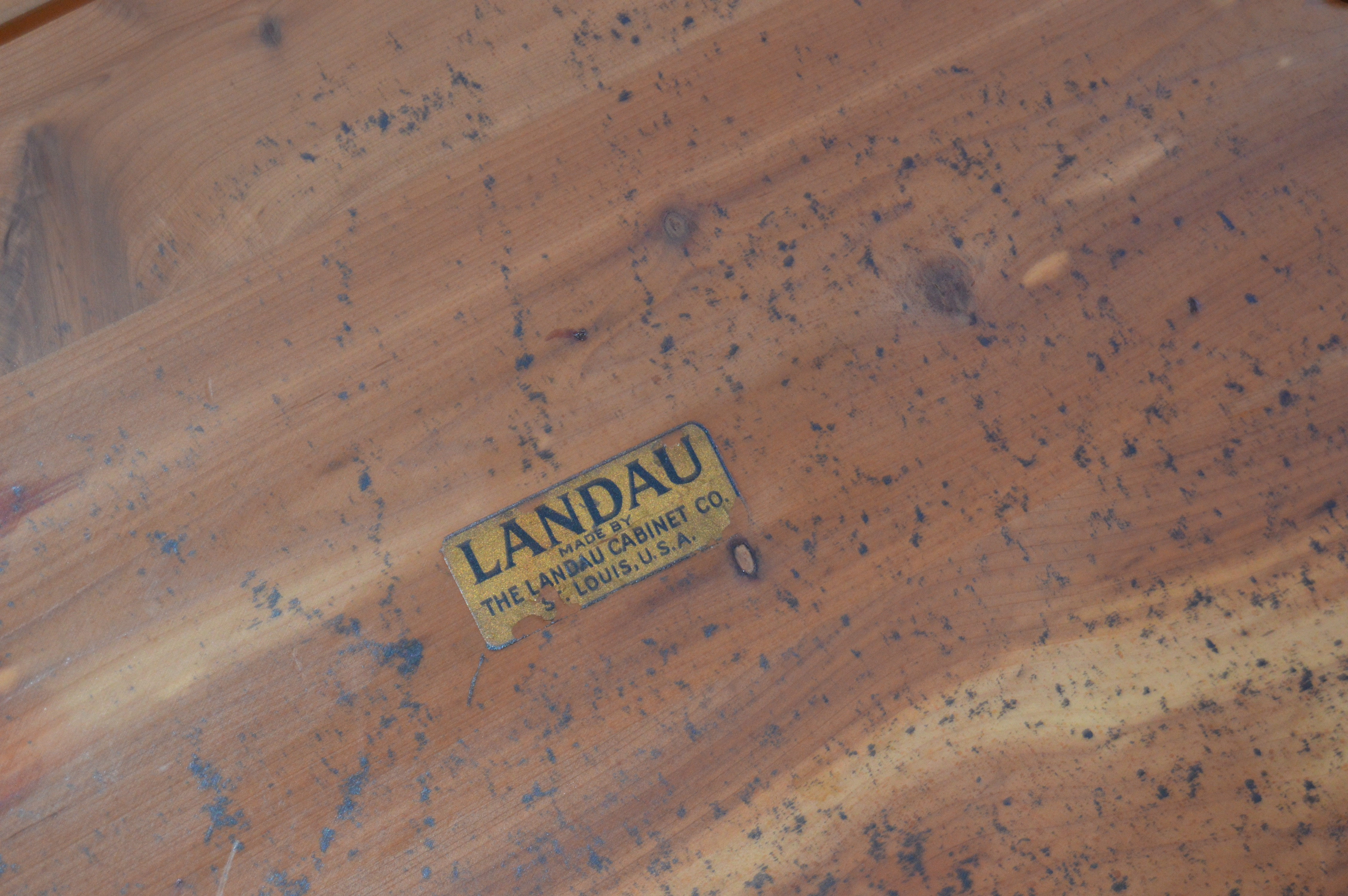 Vintage Landau Cabinet Co. Cedar Chest