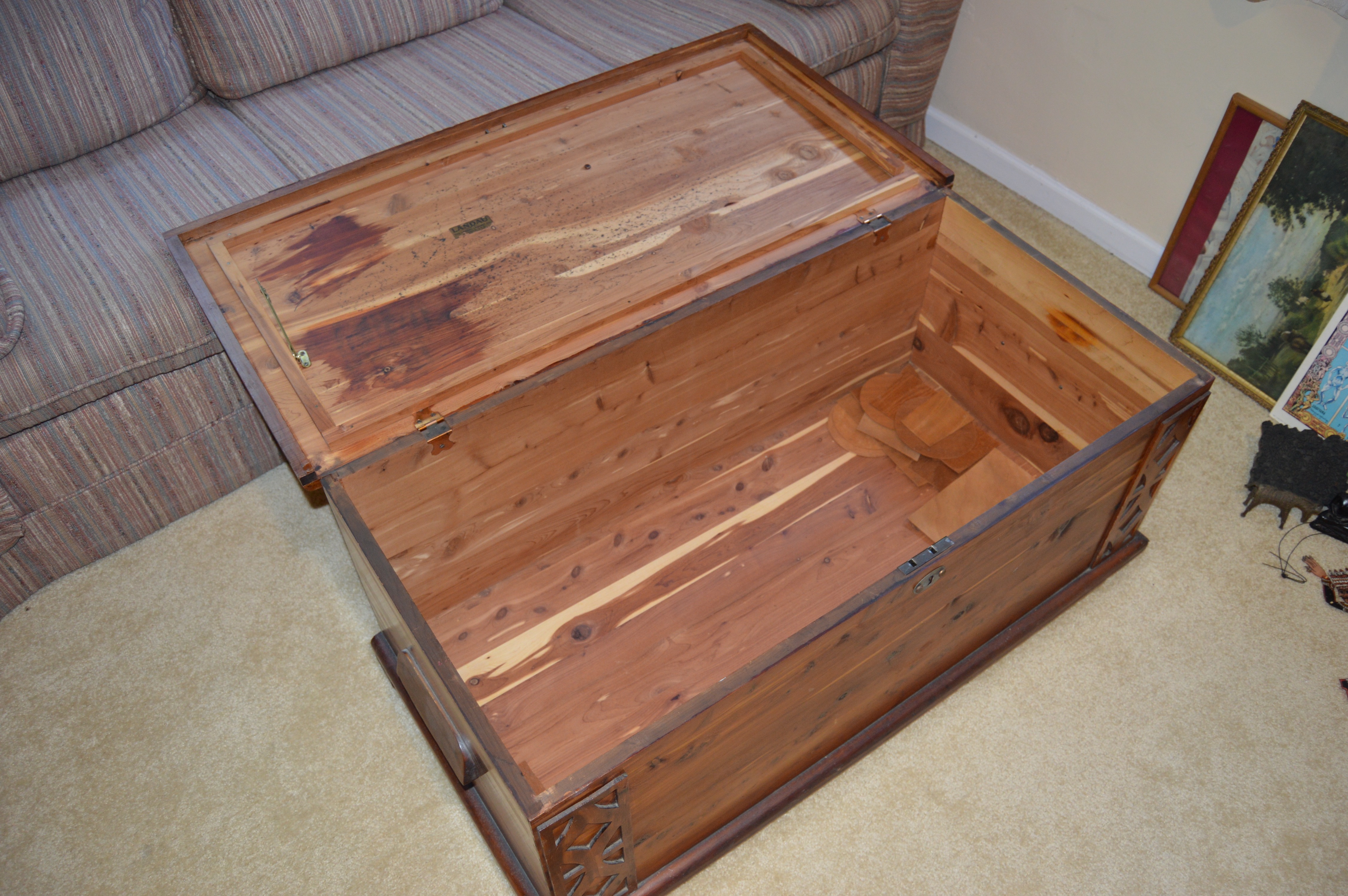 Vintage Landau Cabinet Co. Cedar Chest