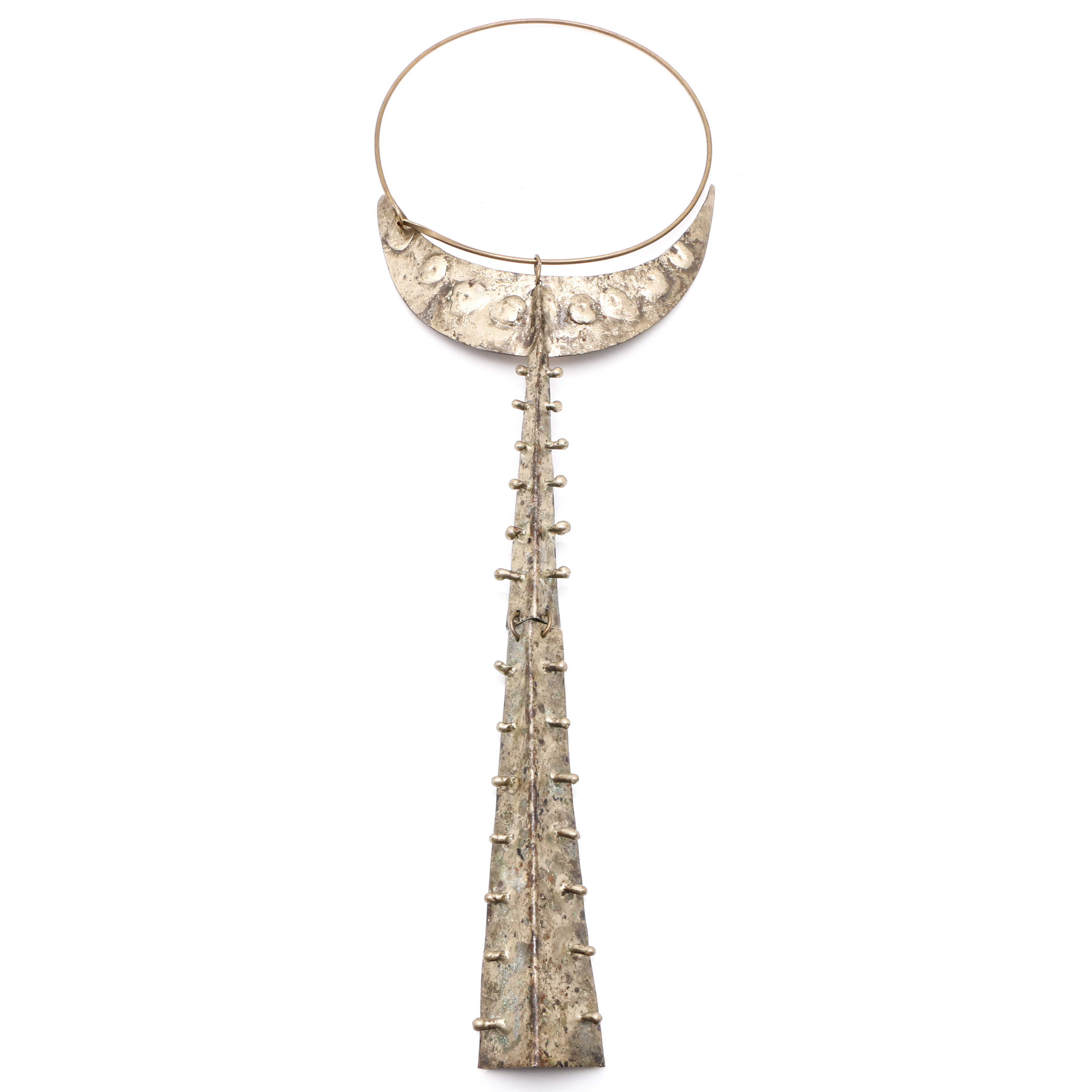 Segmented Brass Neck Piece