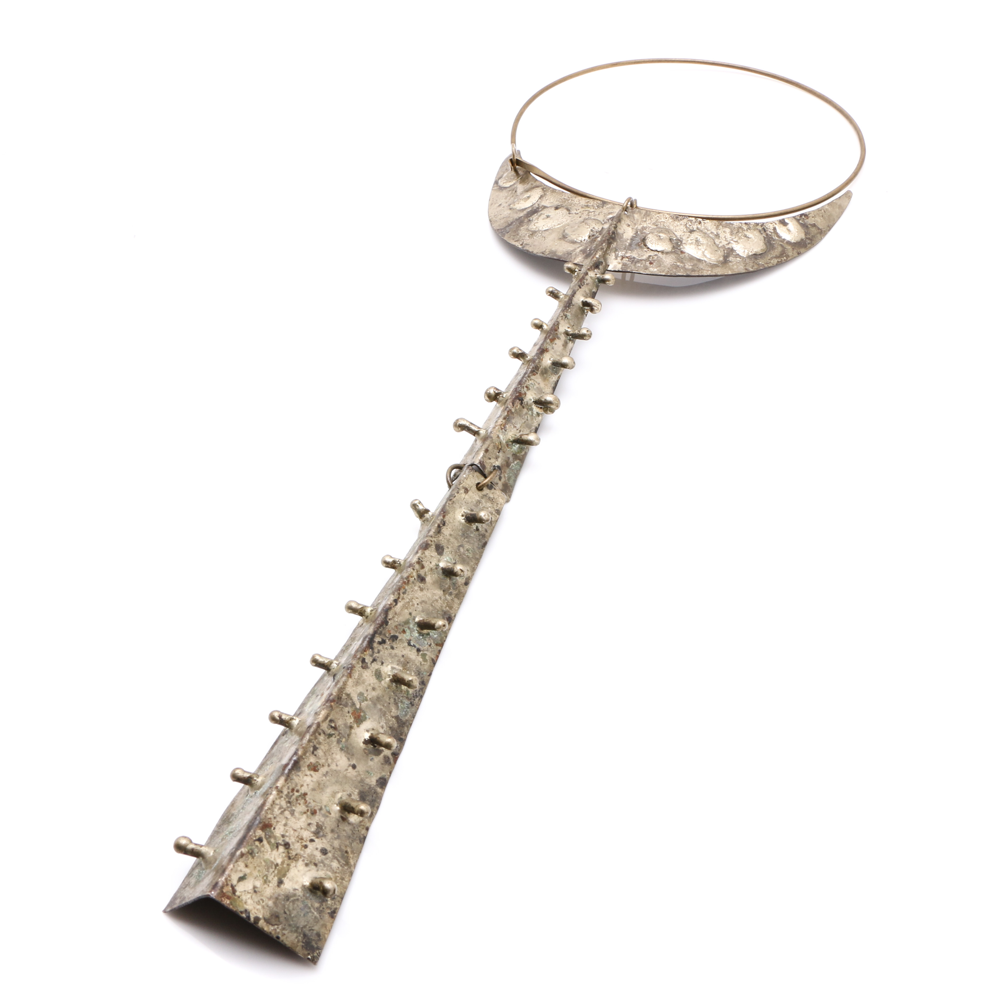 Segmented Brass Neck Piece