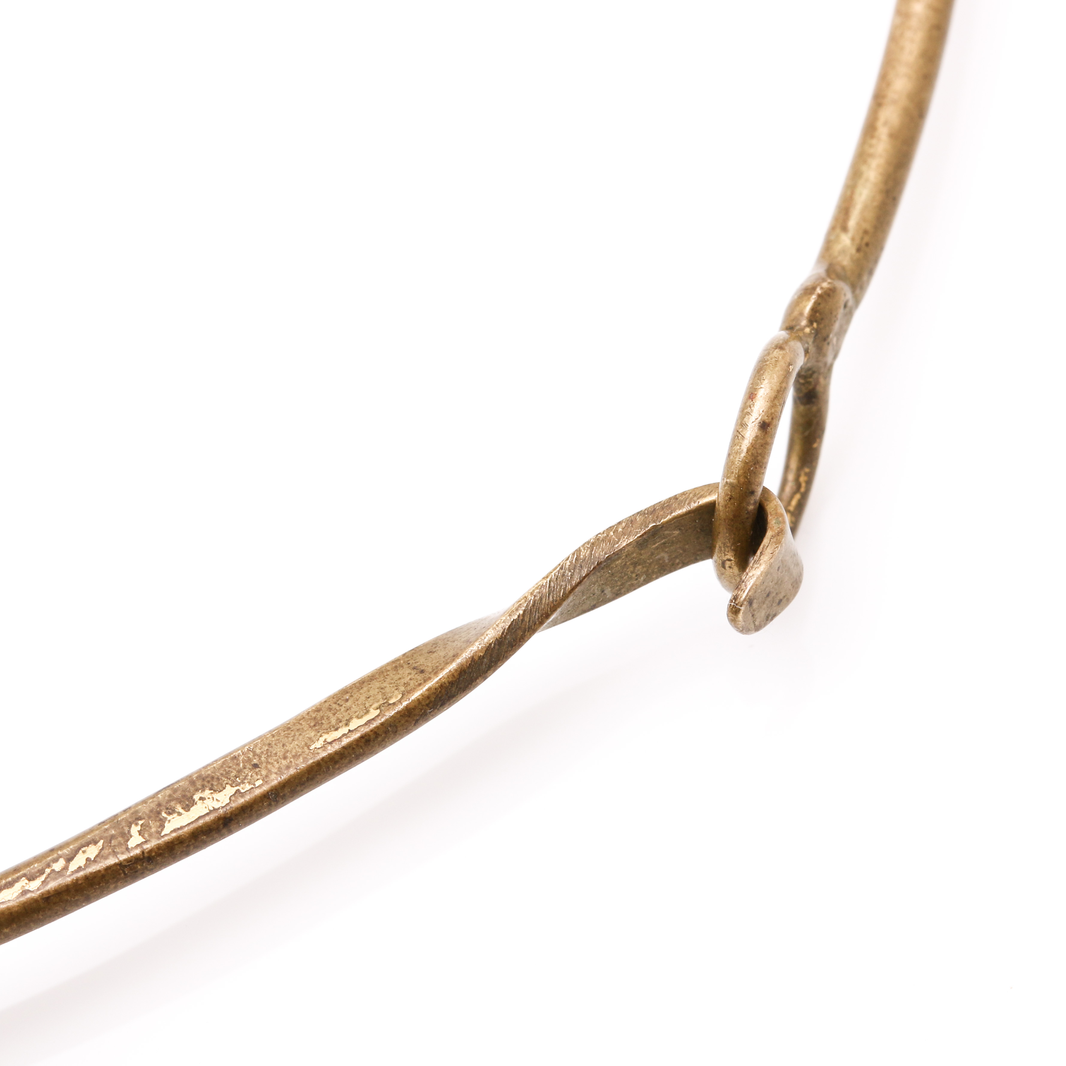 Segmented Brass Neck Piece