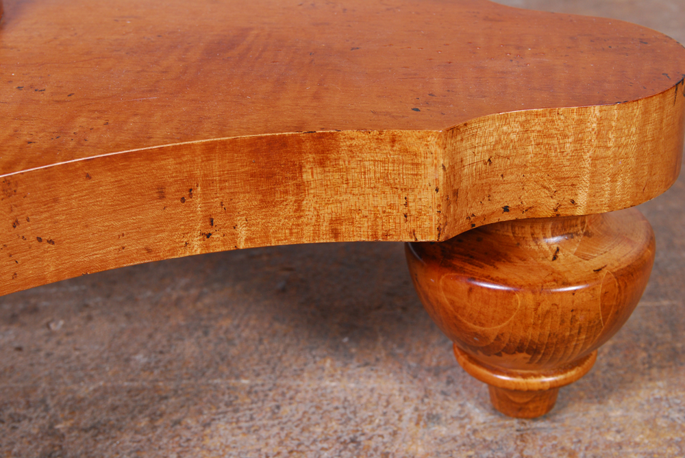 "Tommy Bahama" Pineapple Motif Round Wood Table by Lexington