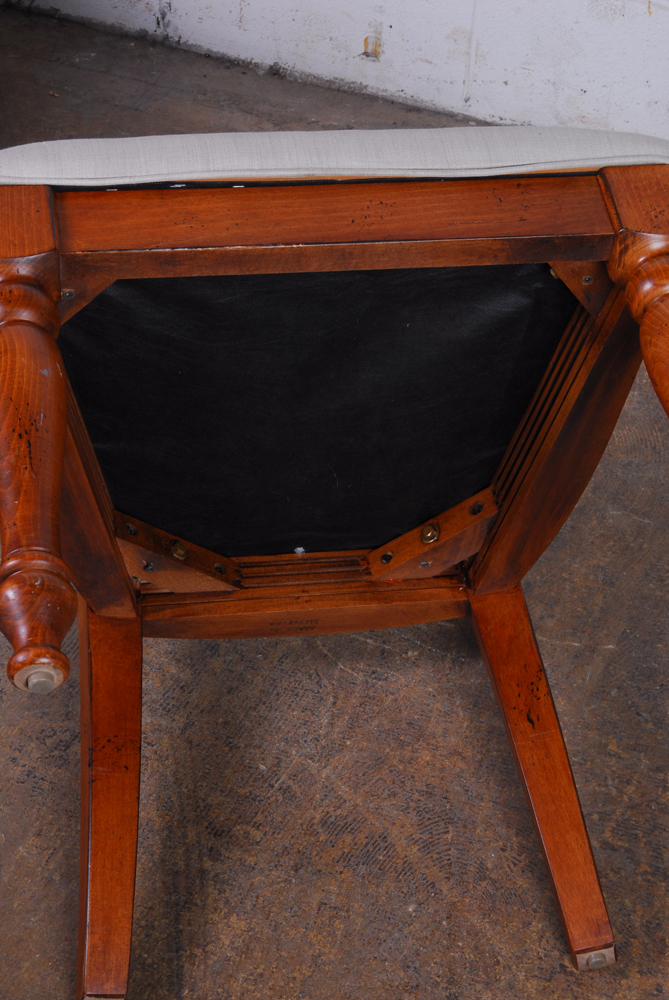 Set of Upholstered Dining Chairs