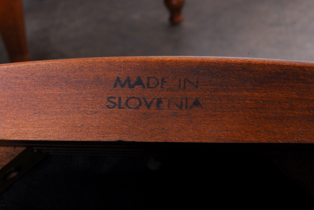 Set of Upholstered Dining Chairs