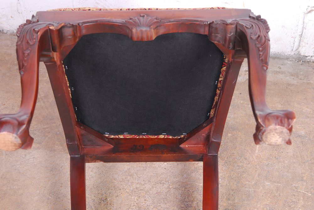 Set of Mahogany Chippendale Dining Chairs