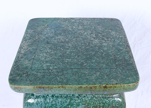 Pair of Ceramic Side Tables