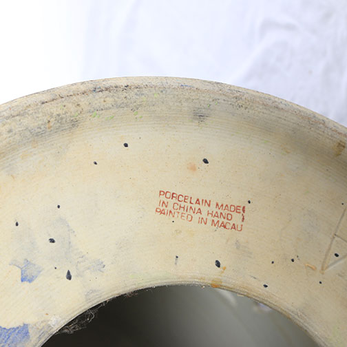 Pair of Ceramic Side Tables