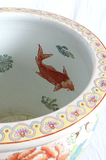 Chinese Porcelain Planters With Stands