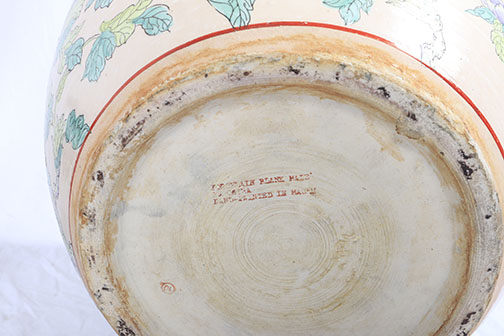 Chinese Porcelain Planters With Stands