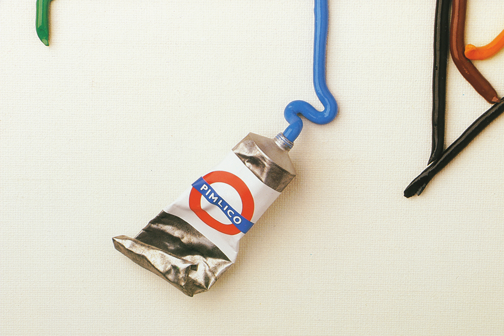 London Underground Offset Lithograph Poster "The Tate Gallery"