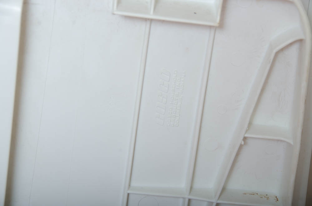 Round Folding Table With White Chairs