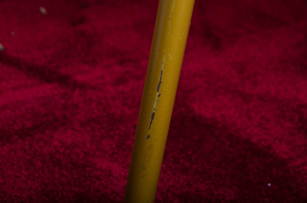 Round Folding Table With White Chairs