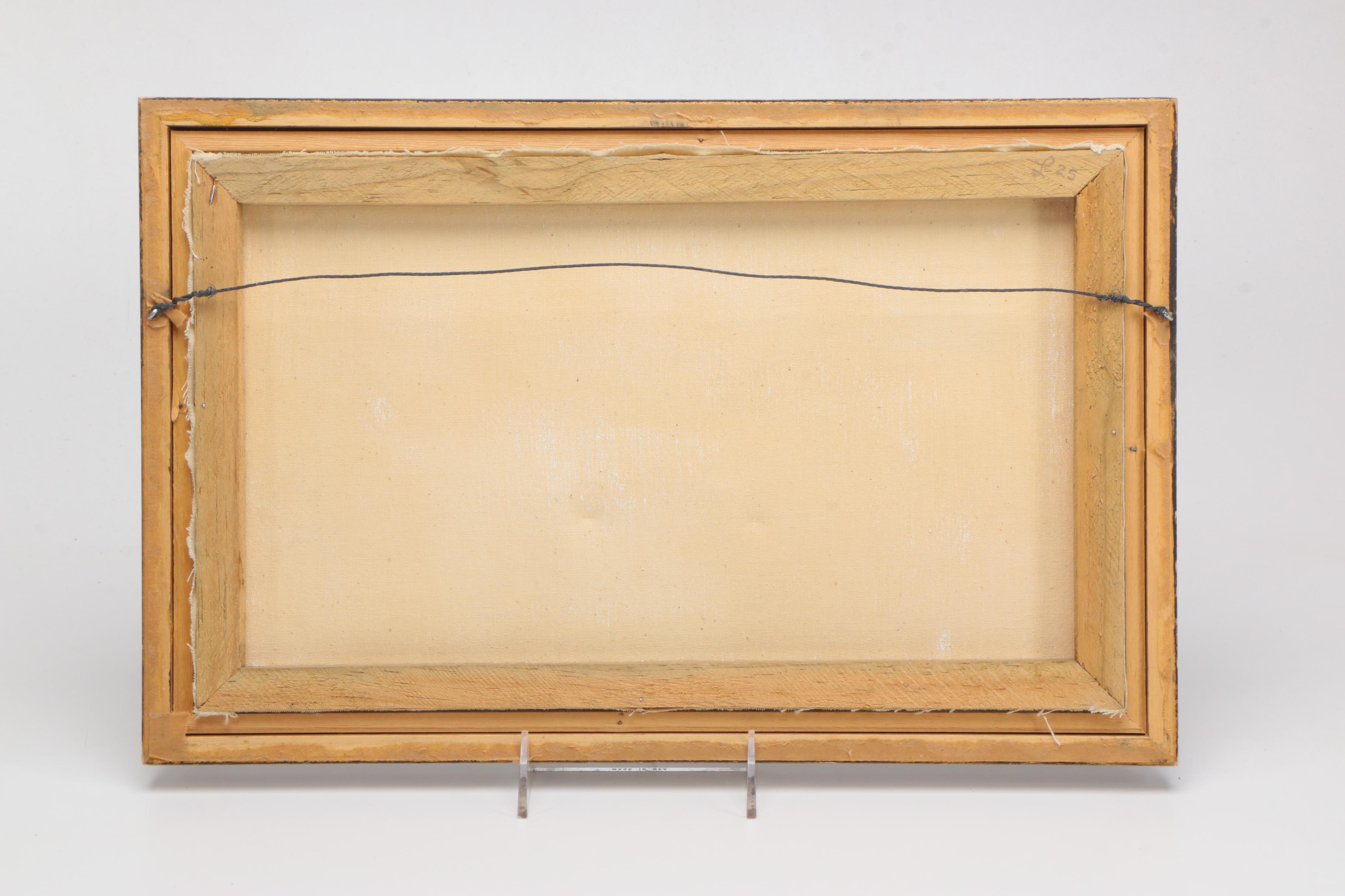 Signed Oil on Canvas "Honduras, CA" 1983