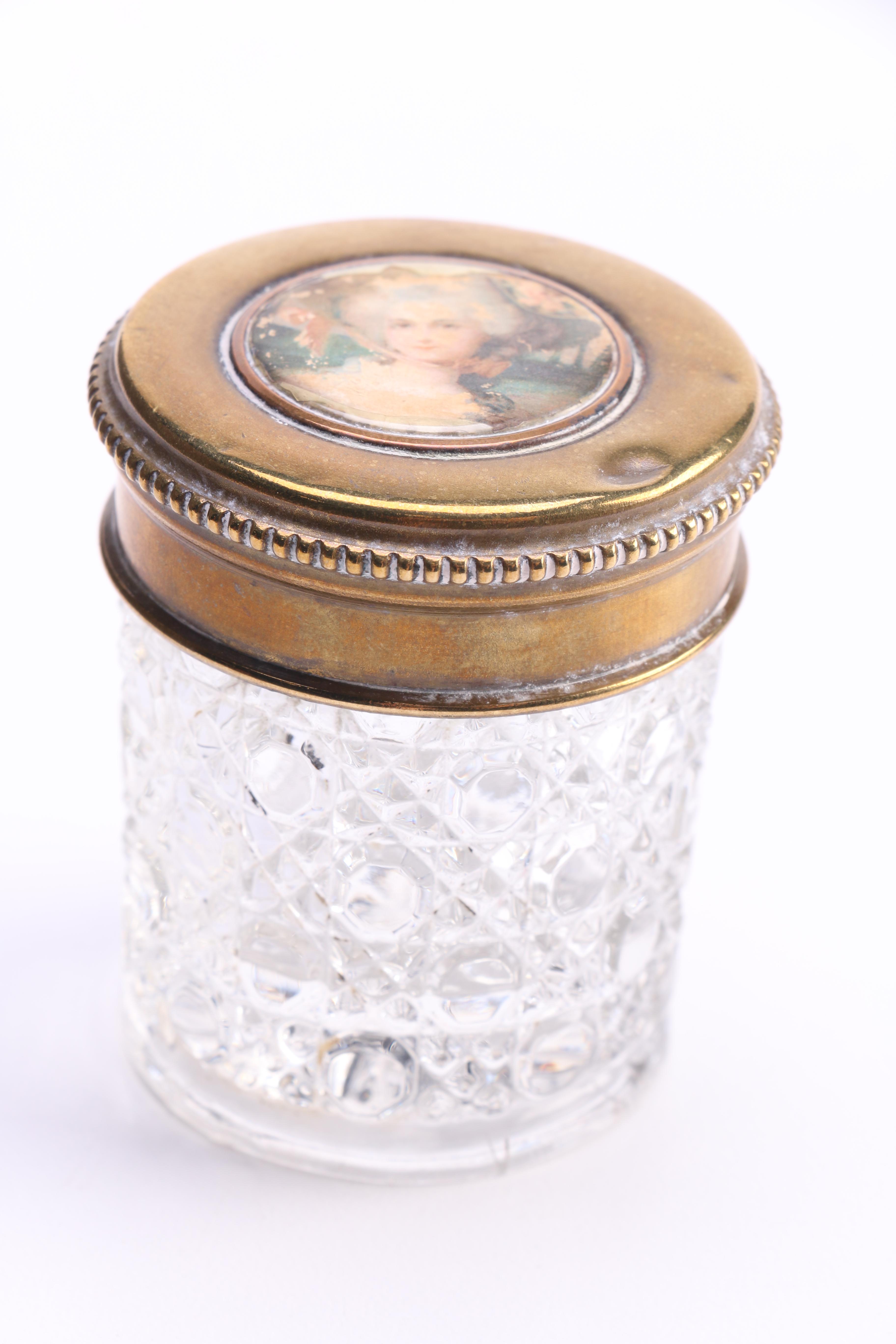 Decorative Glass Jar With Lid