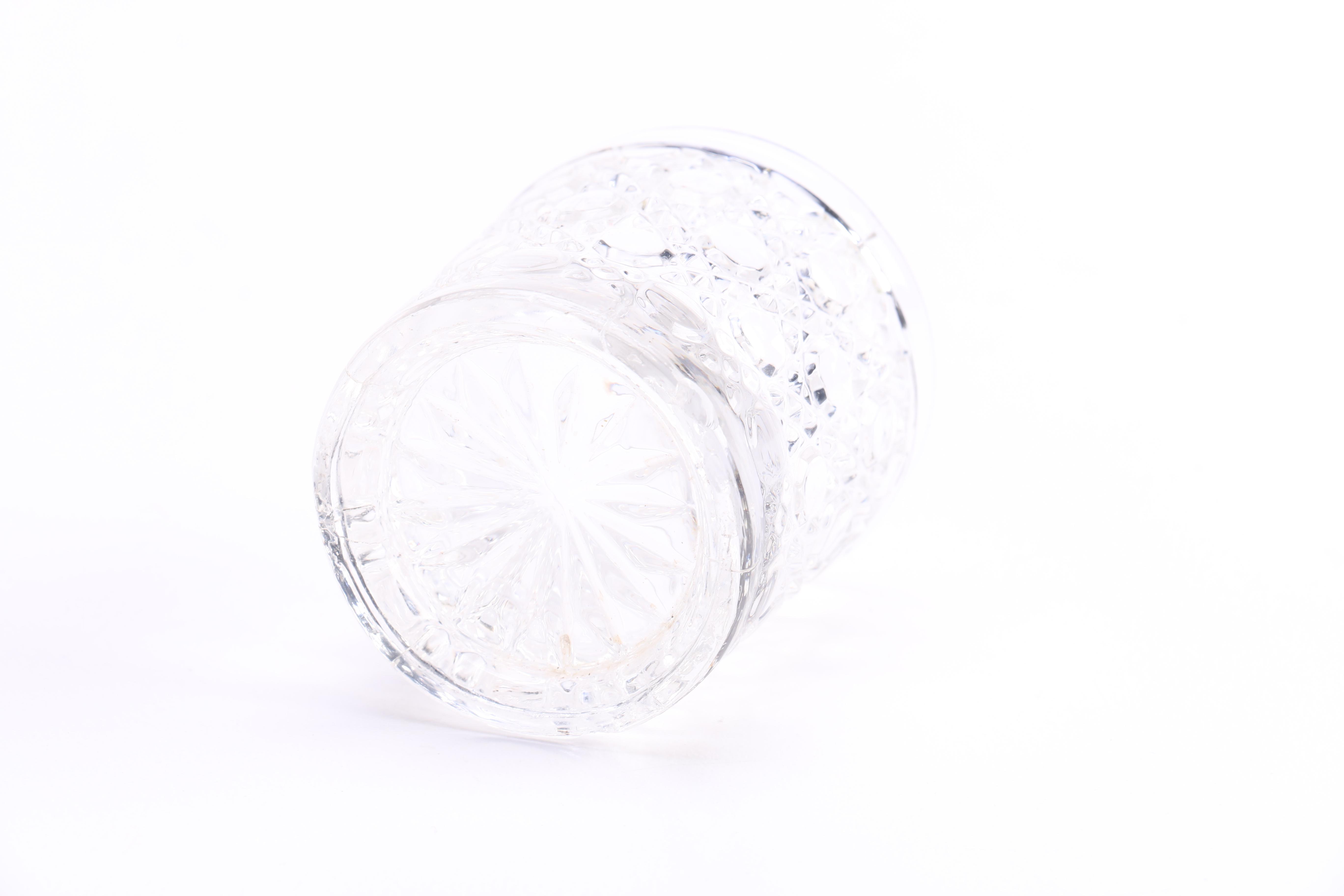Decorative Glass Jar With Lid