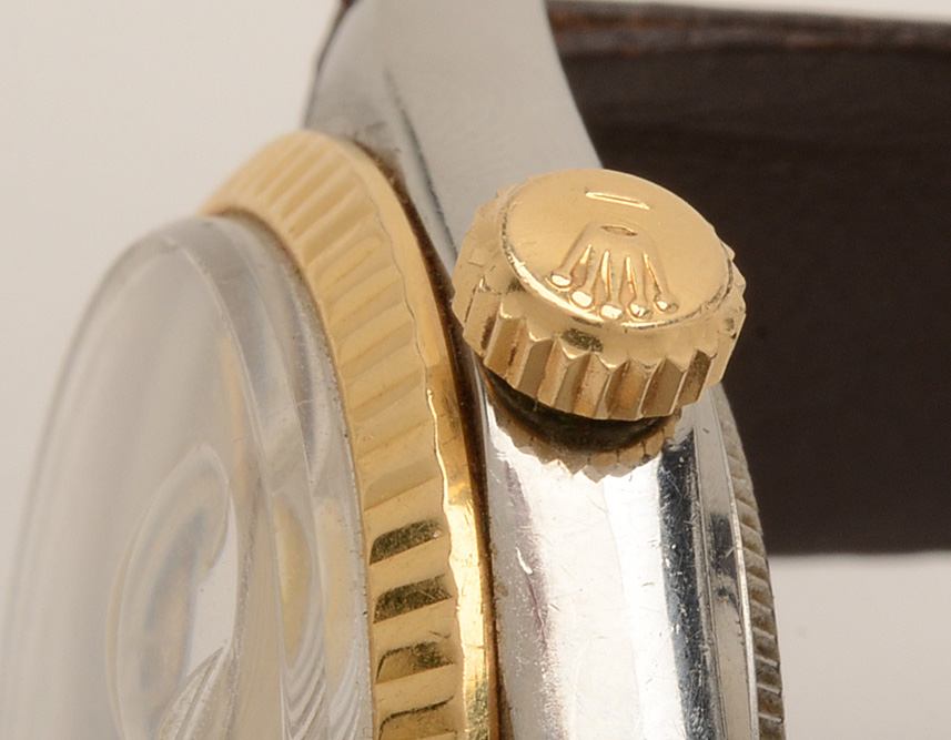 Vintage 1982 Rolex 14K and 18K Yellow Gold Date Just Watch