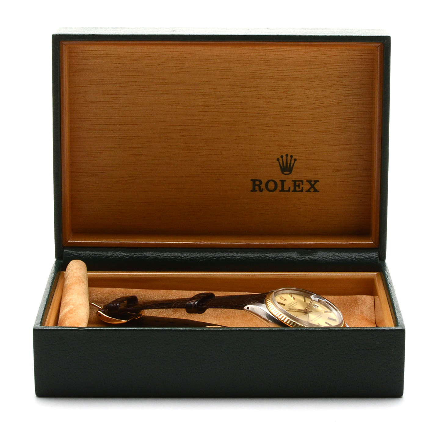 Vintage 1982 Rolex 14K and 18K Yellow Gold Date Just Watch