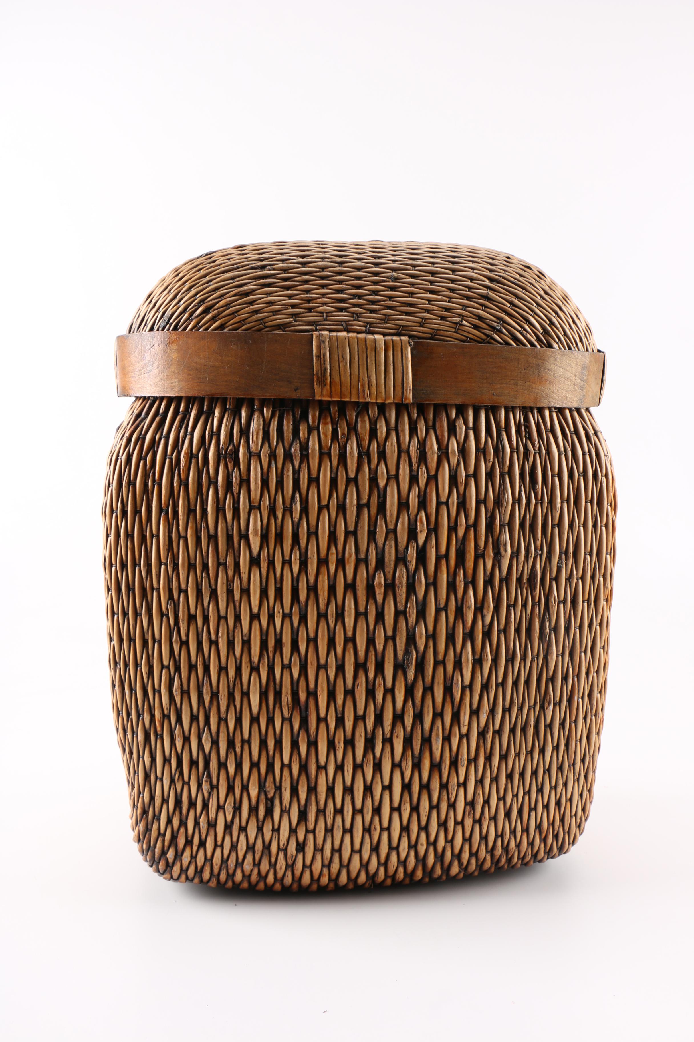 Decorative Rattan Storage Box