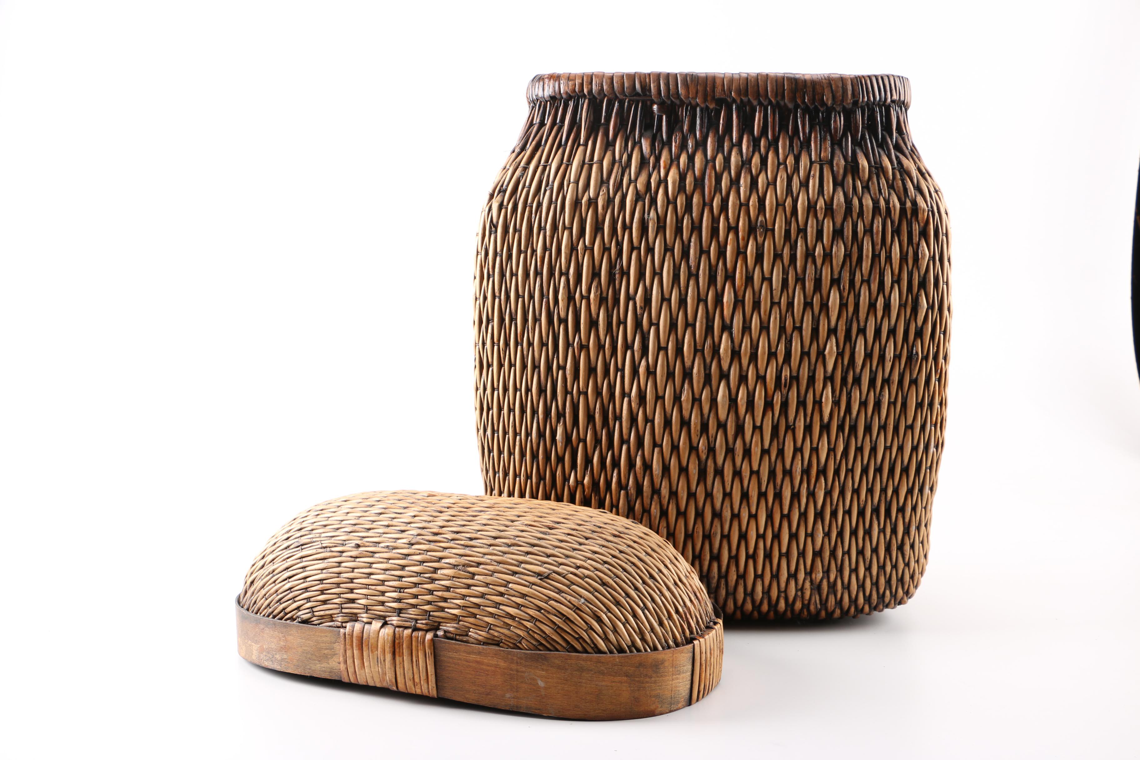 Decorative Rattan Storage Box