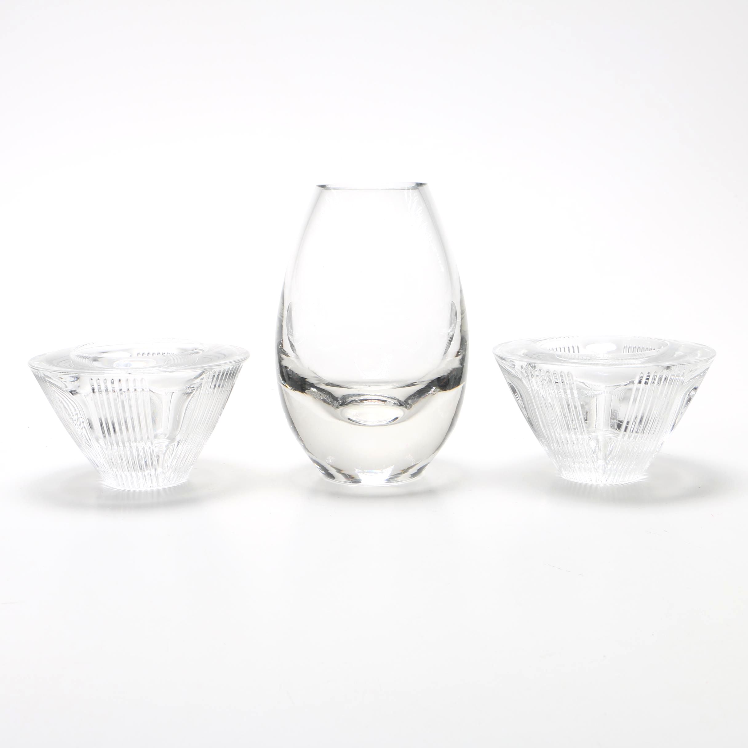 Assortment of Lead Crystal Tableware