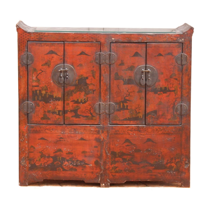 Antique Chinese Altar Cabinet