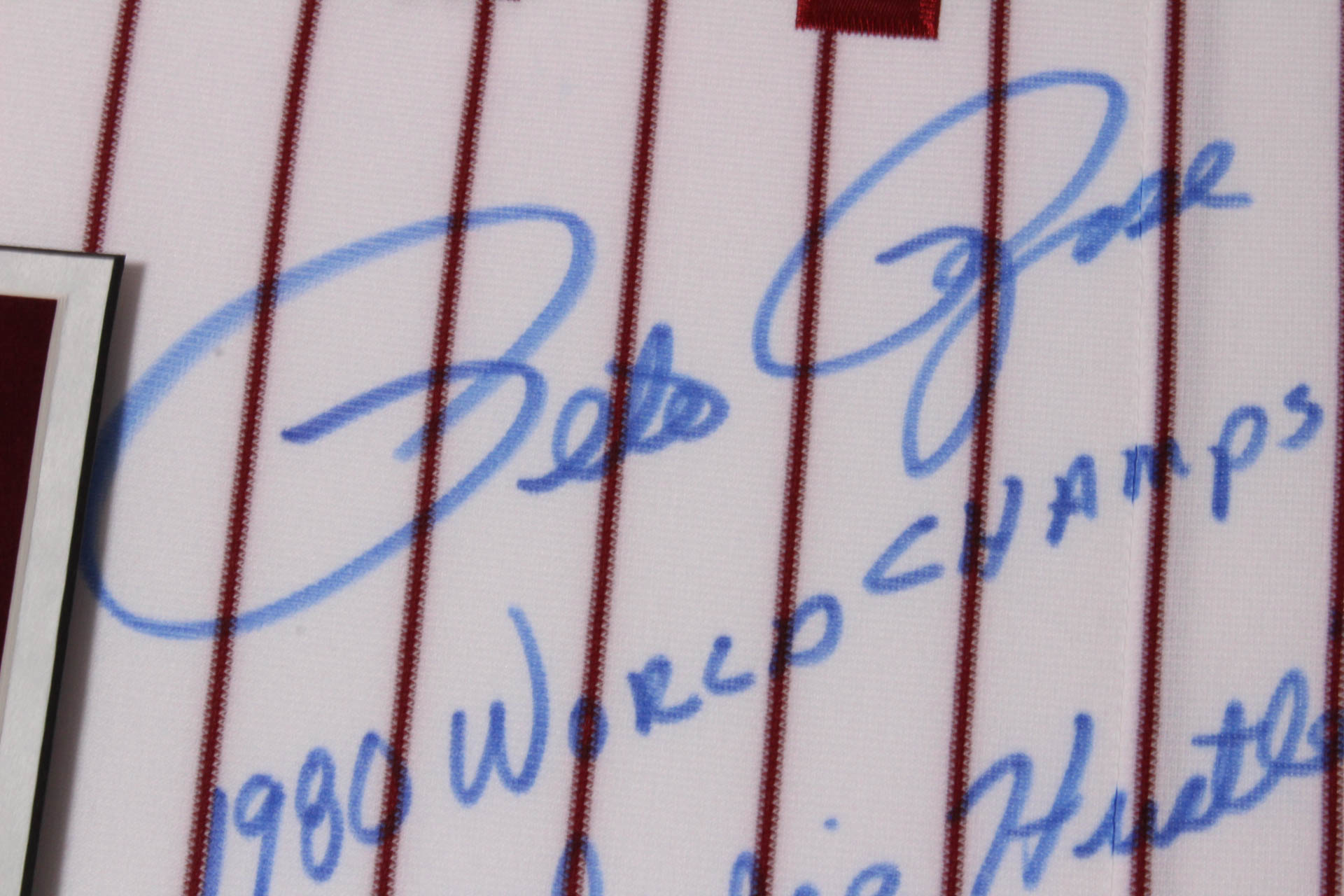 Signed Pete Rose Limited Edition Philly 1980 World Series Champions Jersey