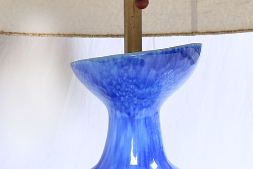 Large Mid Century Modern Ceramic Lamp