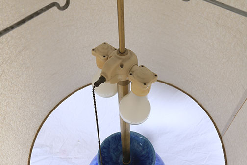 Large Mid Century Modern Ceramic Lamp