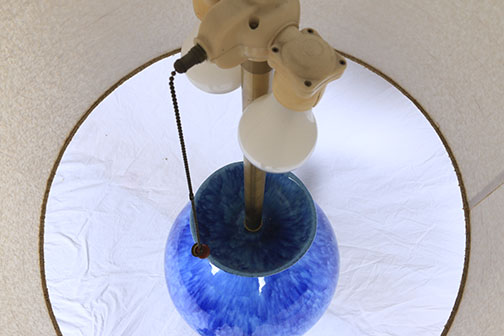 Large Mid Century Modern Ceramic Lamp