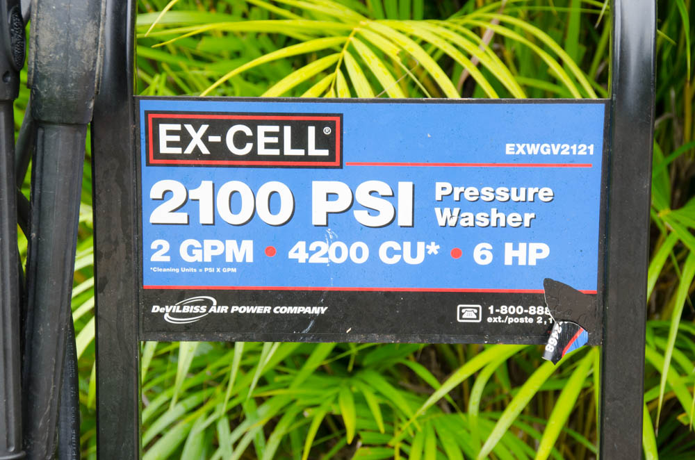 Ex-Cell Pressure Washer