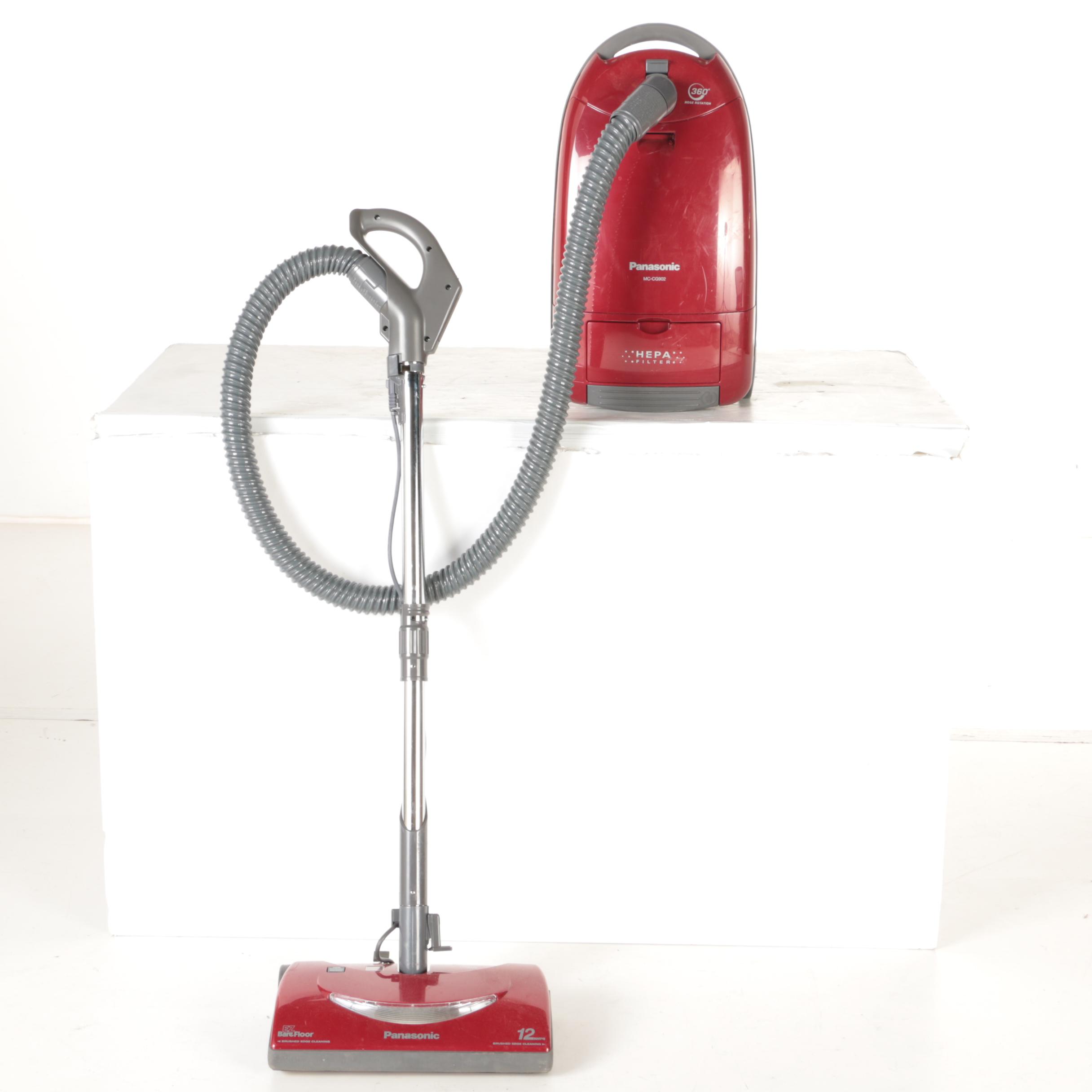 Panasonic and Miele Vaccum Cleaners