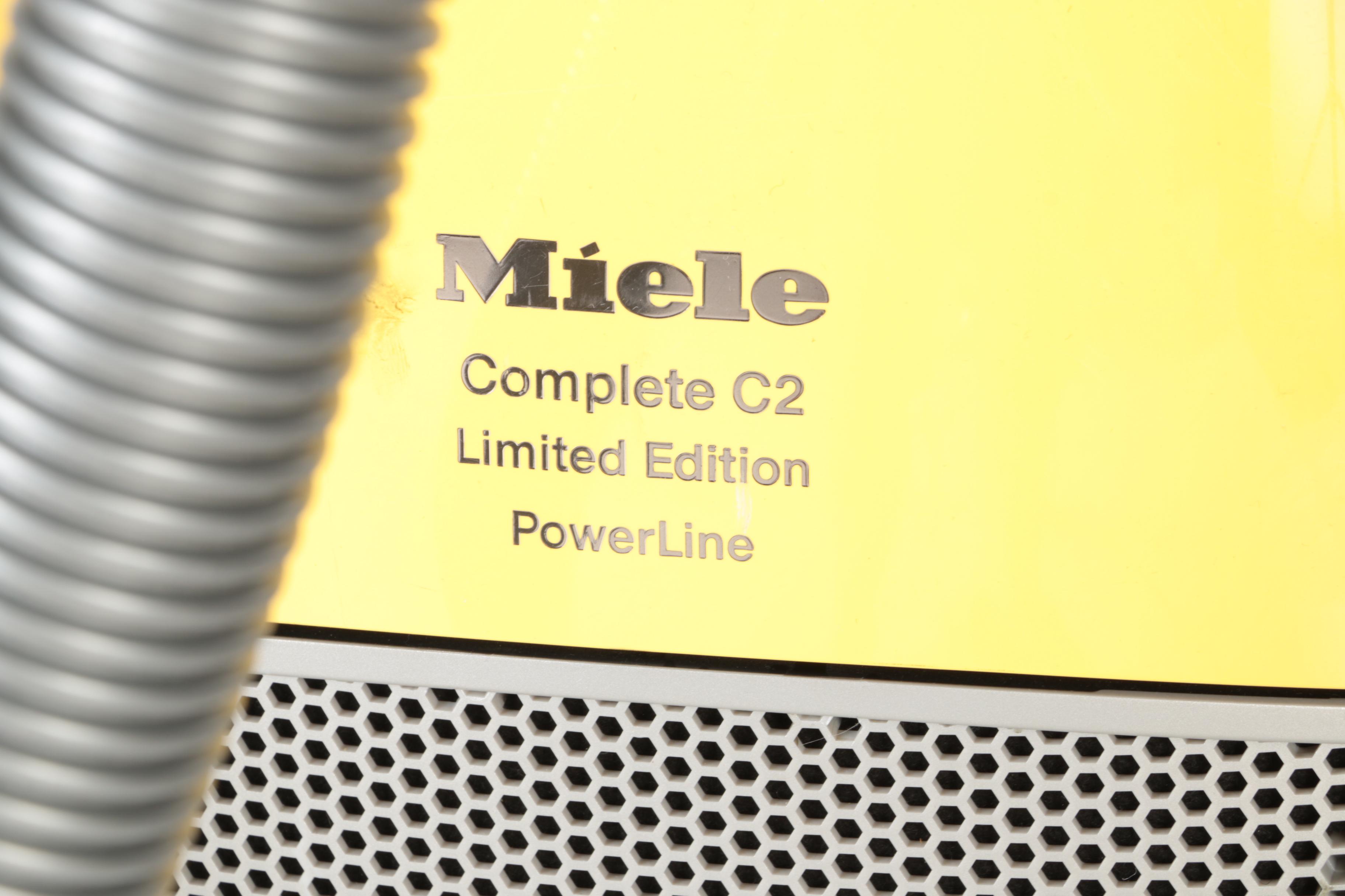 Panasonic and Miele Vaccum Cleaners