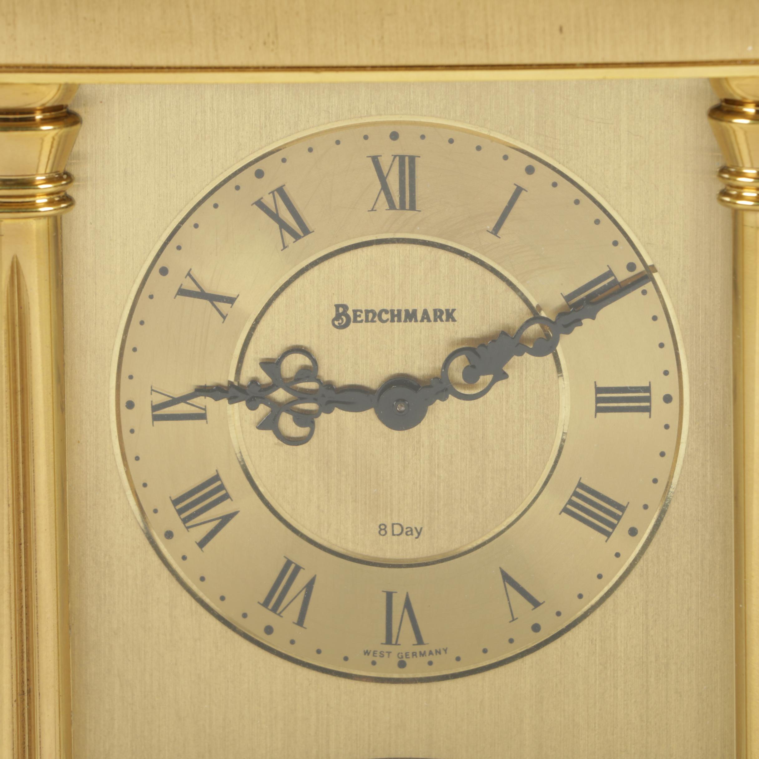 W. & A. Schmid-Schlenker Jr. Brass Carriage Clock