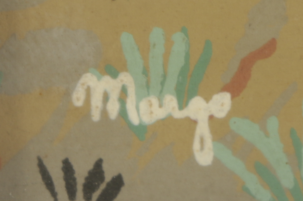 Pair of Margo Alexander Oil Paintings on Paper Landscapes