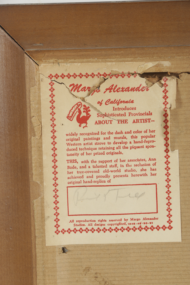 Pair of Margo Alexander Oil Paintings on Paper Landscapes