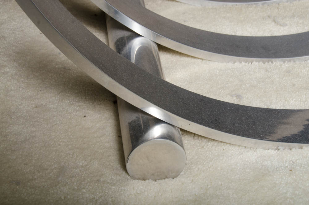 Contemporary Metal Side Table