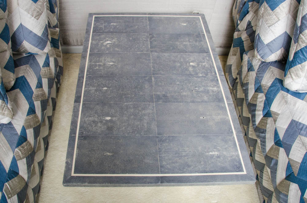 Contemporary Metal Side Table