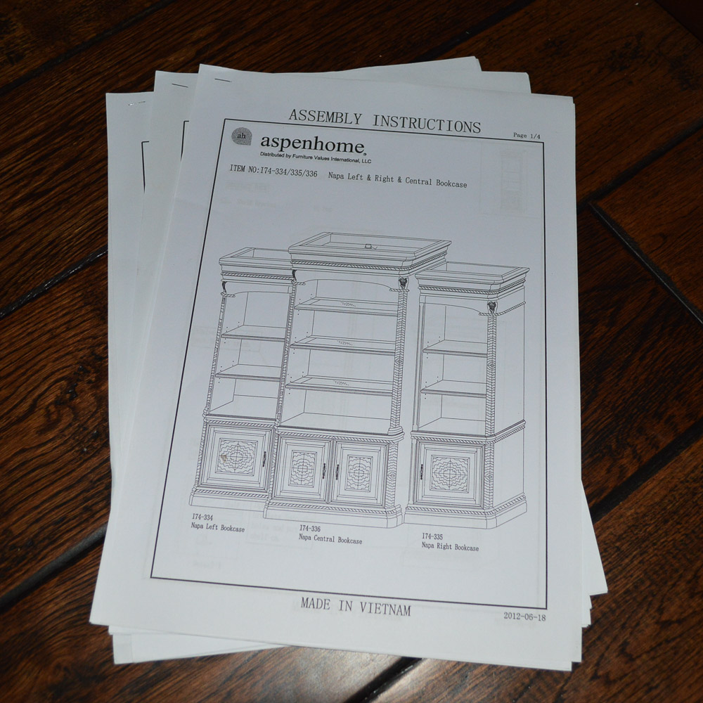 "Napa" Bookcases by Aspenhome