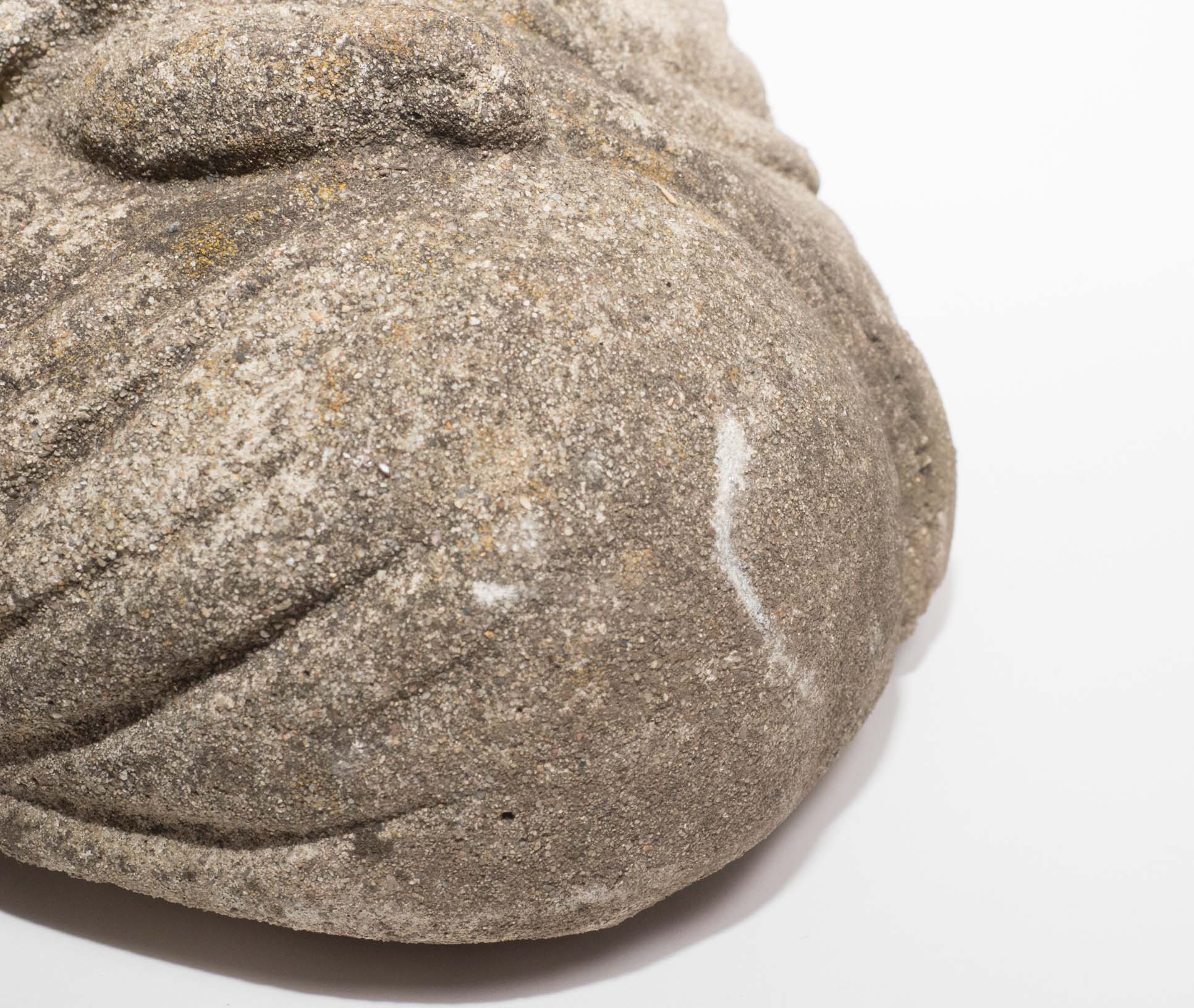 Vintage Cast Stone Buddha