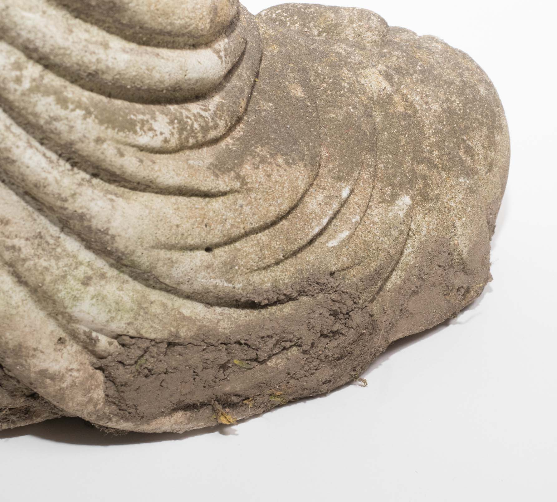 Vintage Cast Stone Buddha