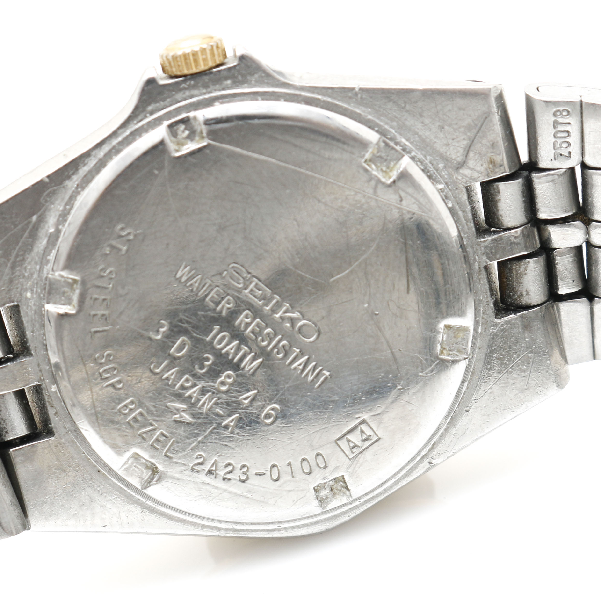 Locman Sport Aluminum Watch and Seiko Two-Tone Stainless Steel Watch