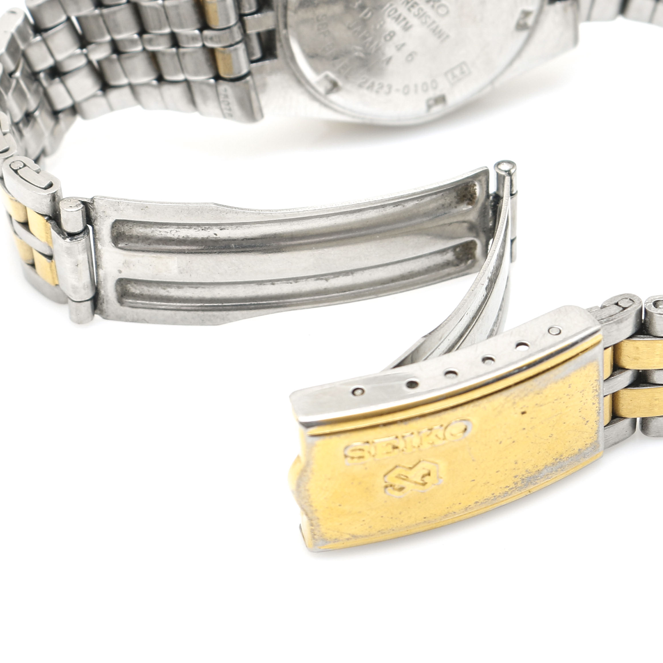 Locman Sport Aluminum Watch and Seiko Two-Tone Stainless Steel Watch